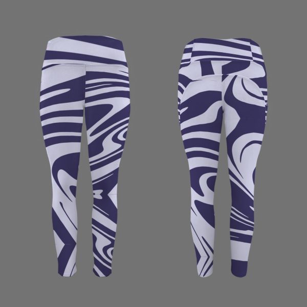 Twirl Me Purple Everyday Leggings Online Sale