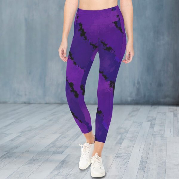 Electric Purple Edge Everyday Leggings Online now