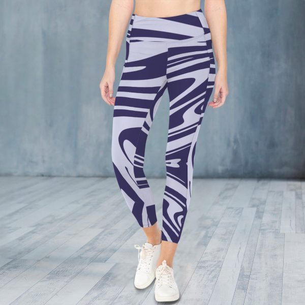 Twirl Me Purple Everyday Leggings Online Sale