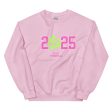 2025 Pink Pawprint Unisex Sweatshirt For Sale