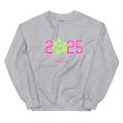 2025 Pink Pawprint Unisex Sweatshirt For Sale