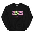 2025 Pink Pawprint Unisex Sweatshirt For Sale