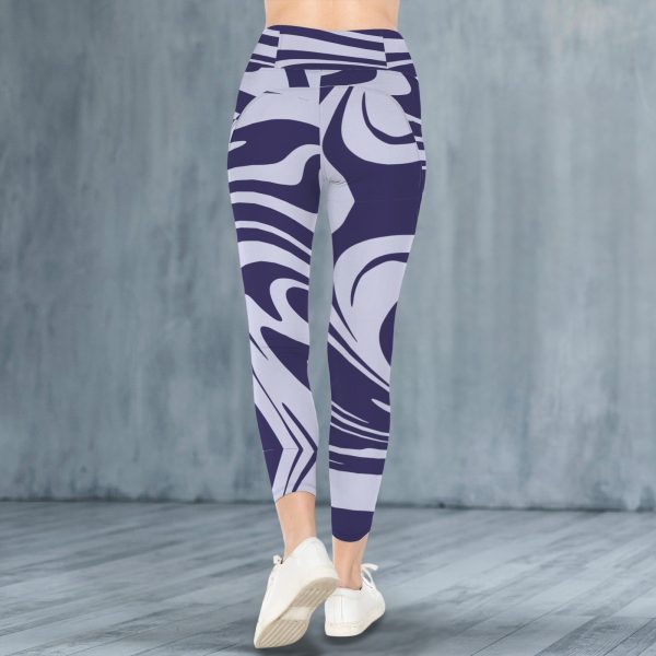 Twirl Me Purple Everyday Leggings Online Sale