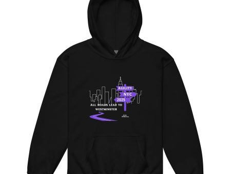 All Roads Lead to ...Youth heavy blend hoodie Fashion