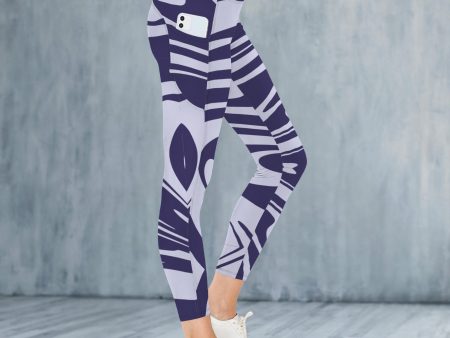 Twirl Me Purple Everyday Leggings Online Sale