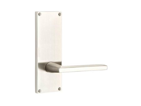 Emtek 8211DT Privacy , Sideplate Locksets Modern Non-Keyed 7  , Dumont Lever Discount