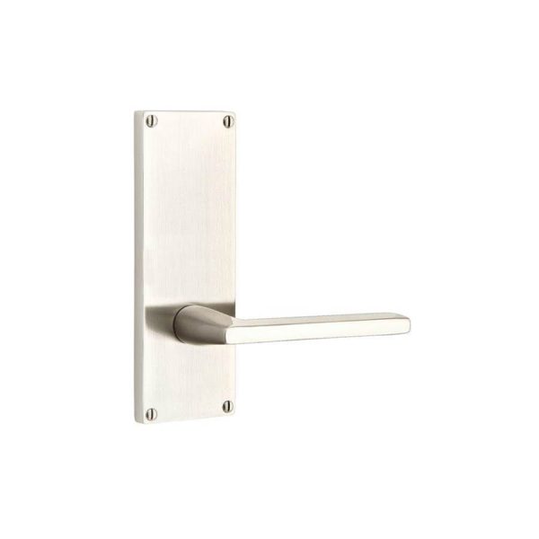 Emtek 8211DT Privacy , Sideplate Locksets Modern Non-Keyed 7  , Dumont Lever Discount