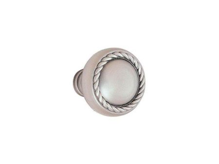 Emtek 8207ROU Privacy , Ribbon and Reed Rosette , Round Knob Hot on Sale