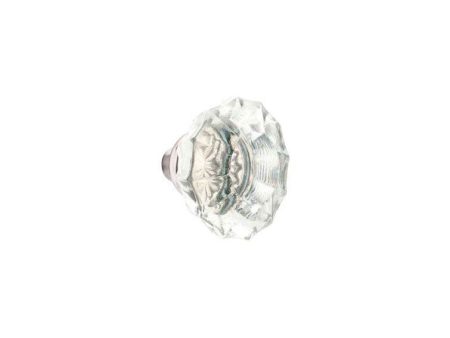 Emtek 8207AS Privacy , Ribbon and Reed Rosette , Astoria Crystal Knob Hot on Sale