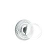 Emtek 8207BL Privacy , Ribbon and Reed Rosette , Bristol Crystal Knob Cheap